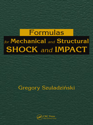 cover image of Formulas for Mechanical and Structural Shock and Impact